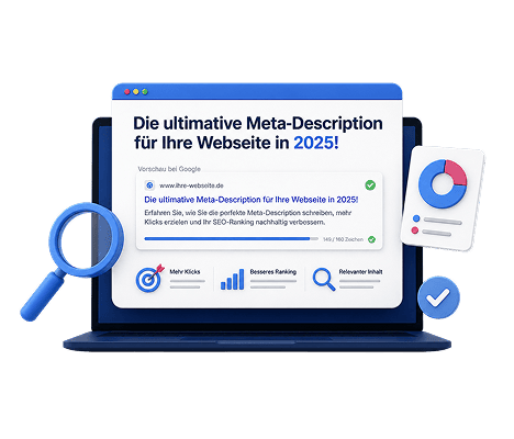 Meta Description in den Google-Suchergebnissen
