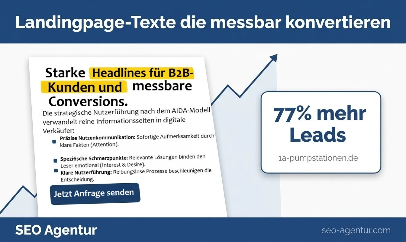 Landingpage-Texte die messbar konvertieren