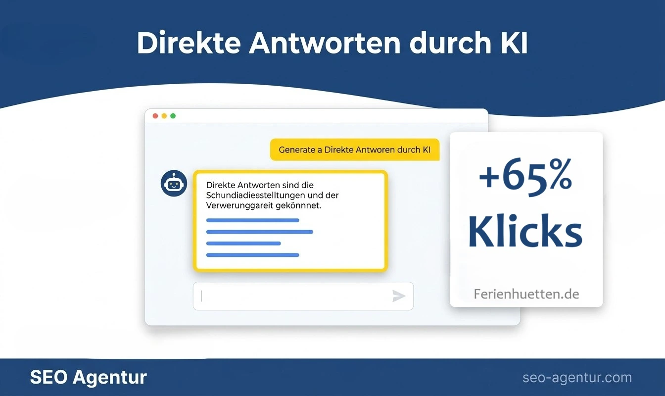 Direkte Antworten durch KI