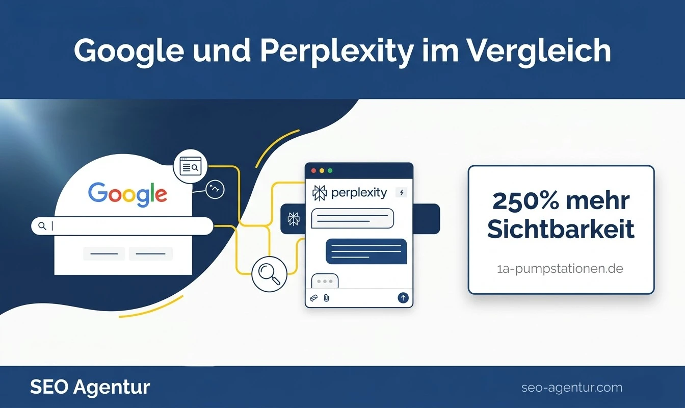 Google und Perplexity im Vergleich