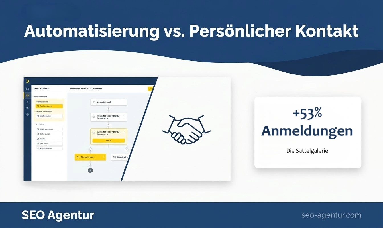 Automatisierung vs. Persönlicher Kontakt
