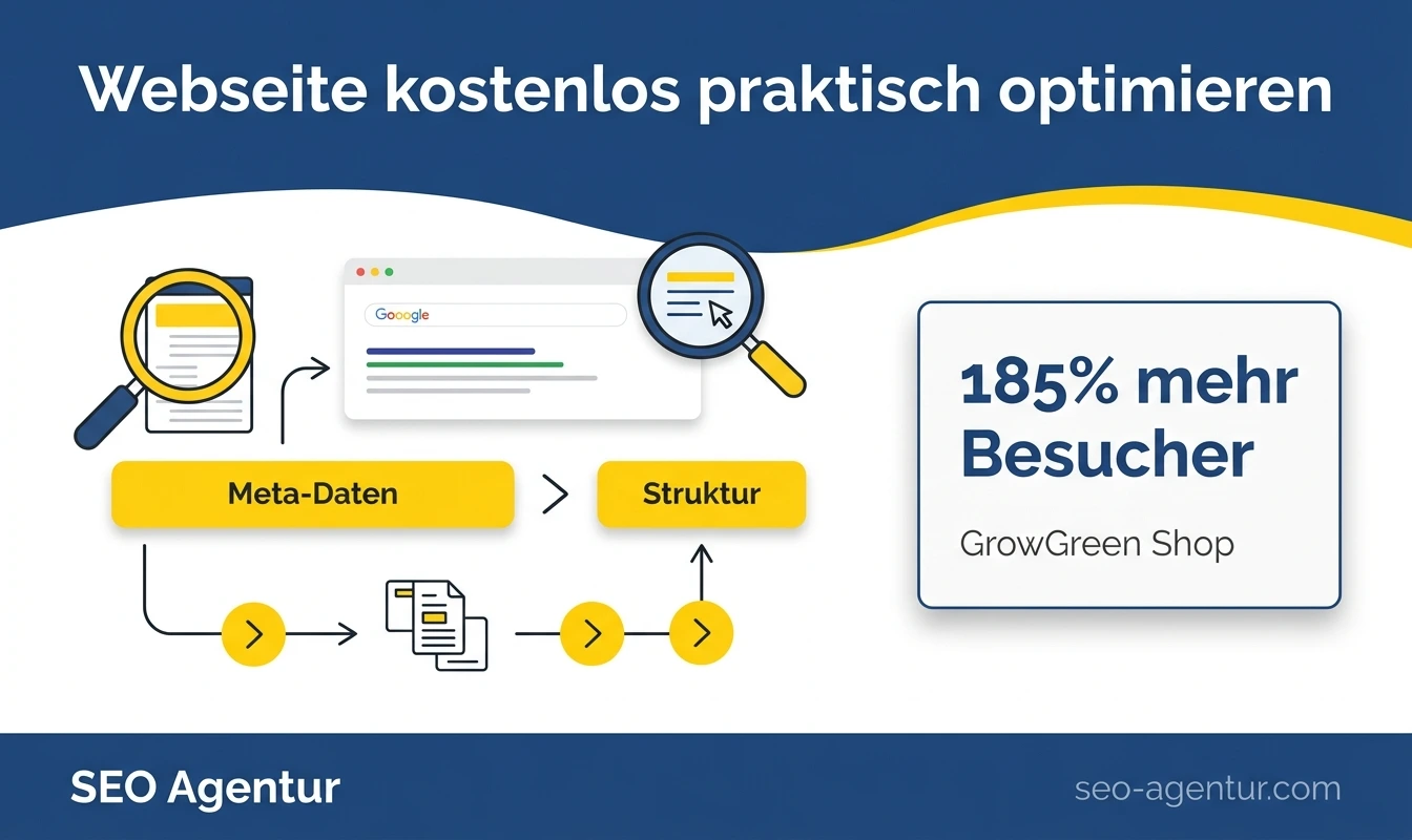 Webseite kostenlos praktisch optimieren
